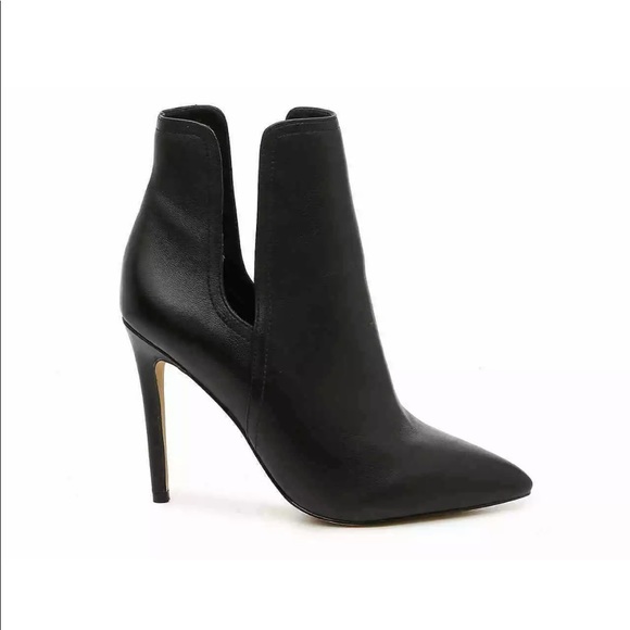 Steve Madden Zanta Leather black cute bootie - Picture 2 of 6